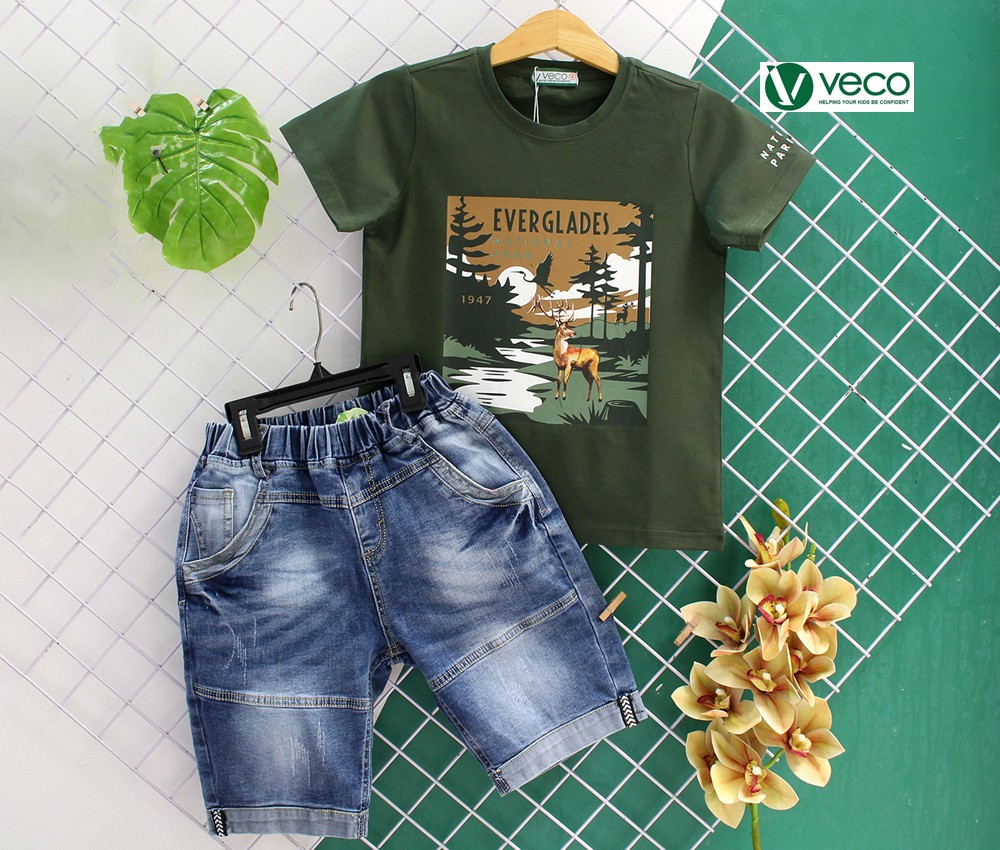Xưởng may quần áo trẻ em xuất khẩu giá sỉ VECO